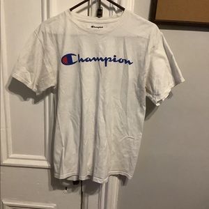 Men’s White Champion T-Shirt